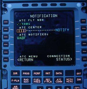 Notifikasi ke VABF, Mumbai ATC