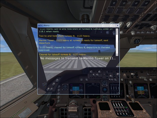Gambar 1 Cleared for takeoff