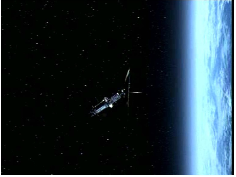 Gambar 1 Salah satu satelit GPS Gambar 1 Salah satu satelit GPS